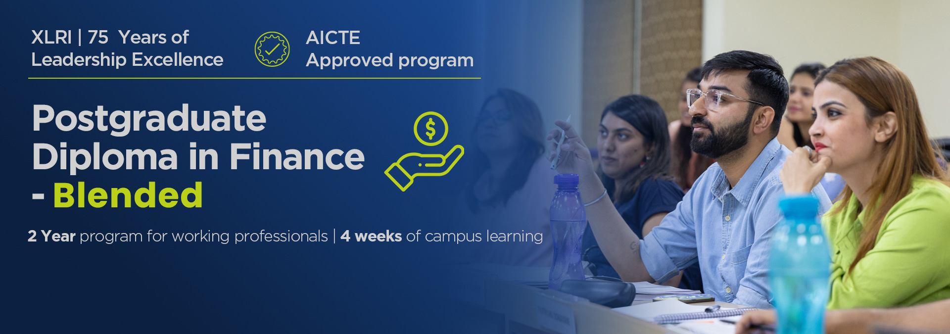 Postgraduate Diploma in Management (Finance) – Blended Postgraduate Diploma in Management (Finance) - Blended